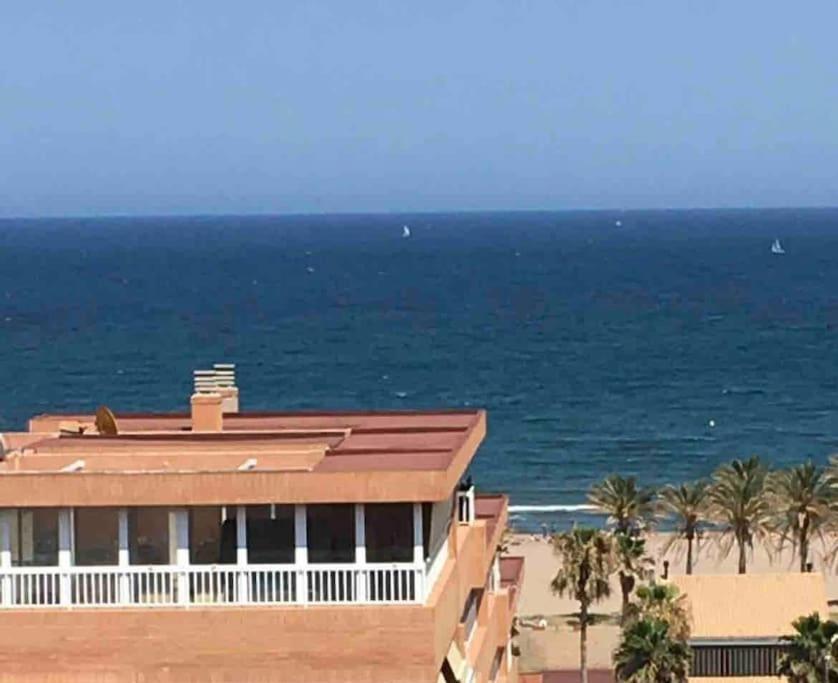 Апартаменты Valencia Atico Playa Patacona. Parking Incluido Экстерьер фото